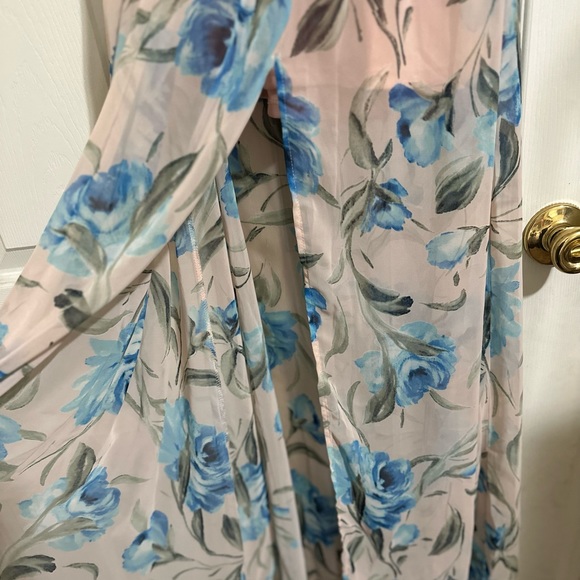 Lulu's Where Wildflowers Grow Peach Maxi Dress - Picture 5 of 8